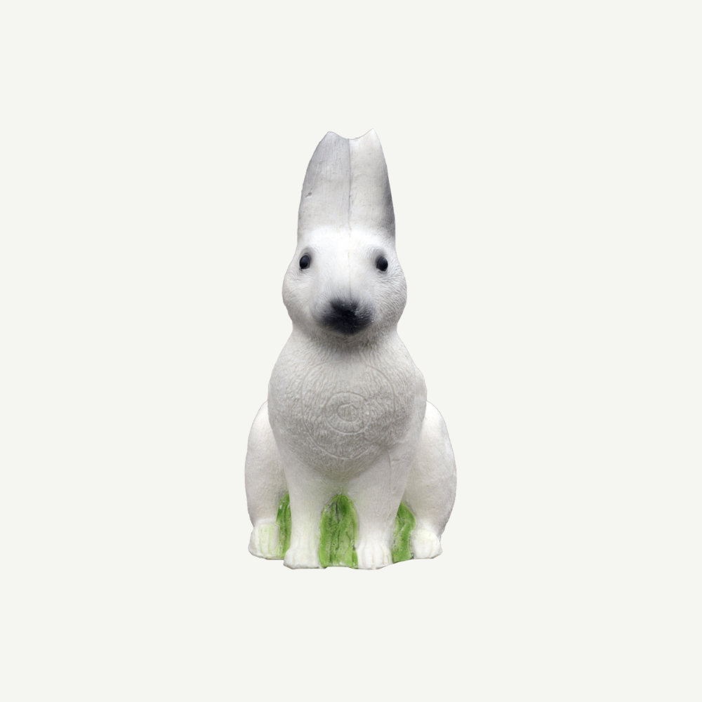 IBB 3D Snow hare sitting