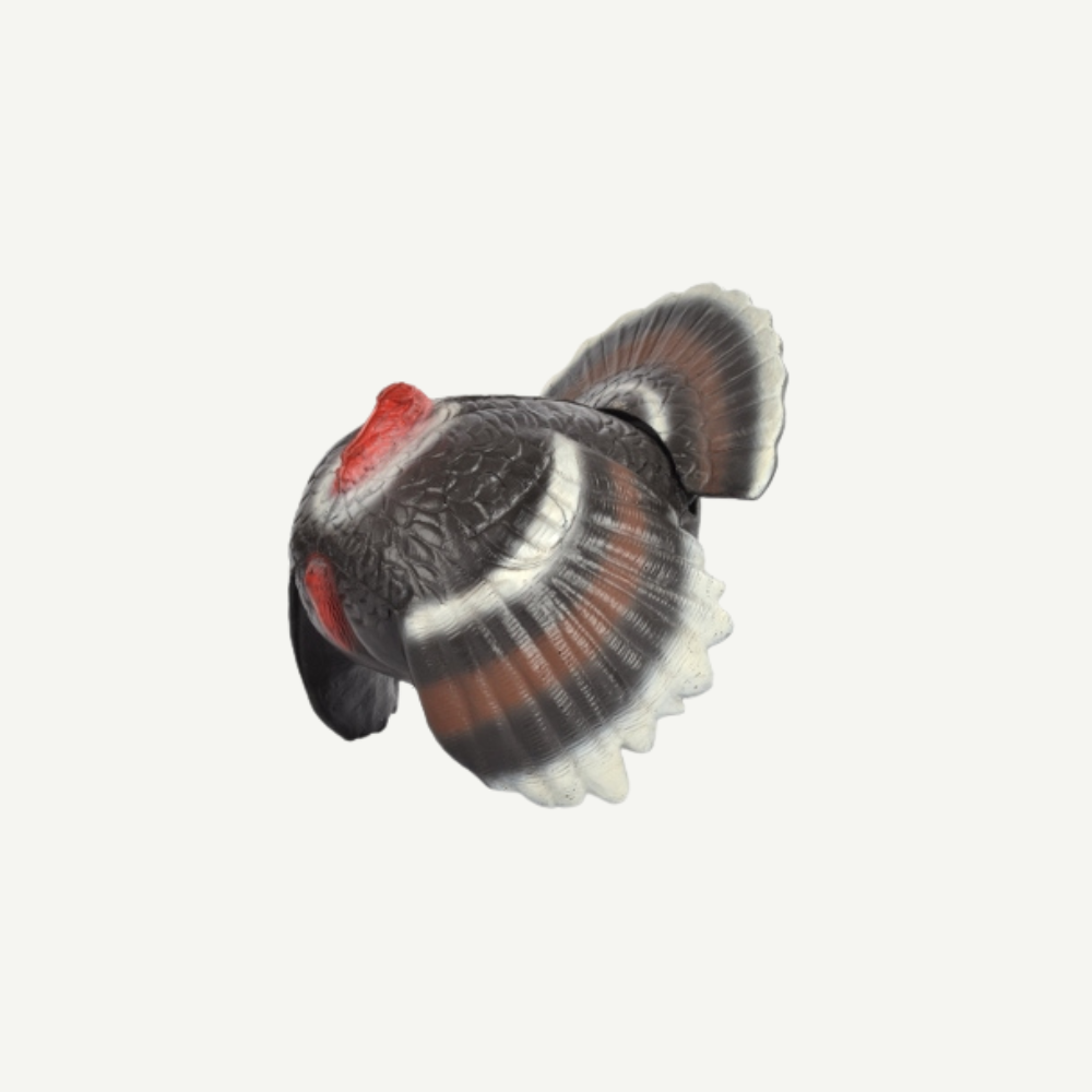 3D Tier Franzbogen Balzender Truthahn