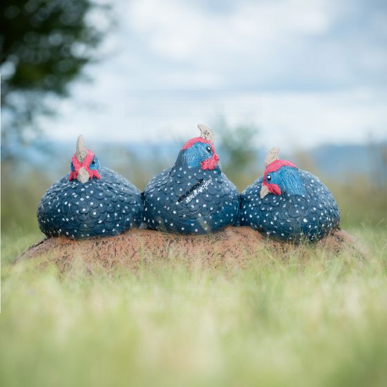 Wildcrete 3D Target - Guinea Fowl Trio