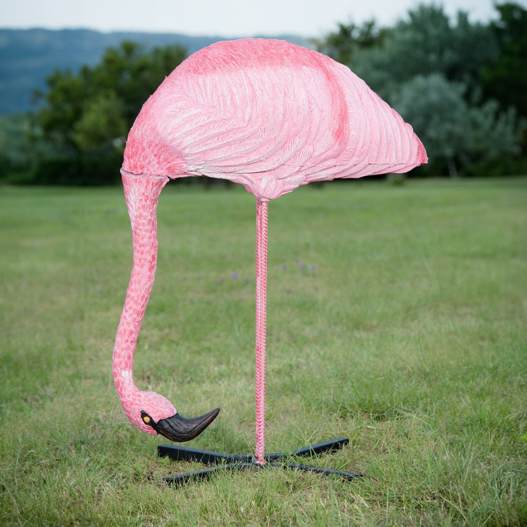 Wildcrete 3D Target - Flamingo Feeding